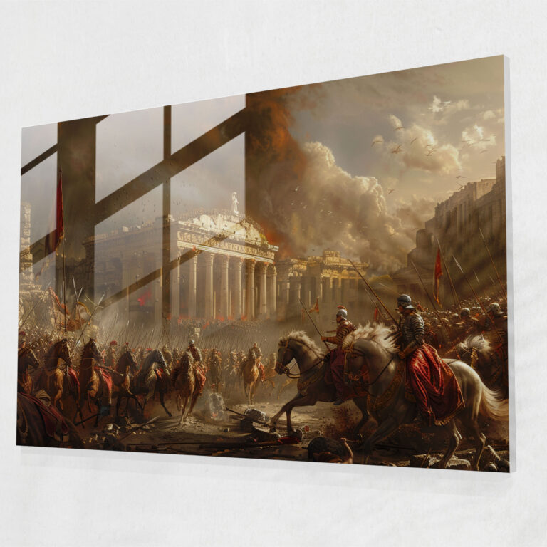 Neoclassicism Glass Wall Art - Neoclassicism, Wall Decoration, Glass Art, Modern Art