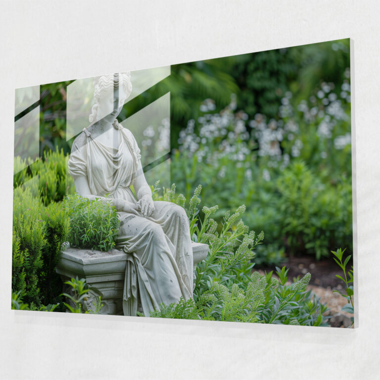 Neoclassicism Glass Wall Art - Neoclassicism, Glass Wall Art, Wall Decoration, Glass Art