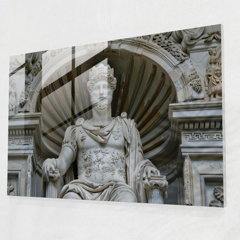 Neoclassicism Home Decoration - Neoclassicism, Neoclassicism, Glass Print, Wall Decoration