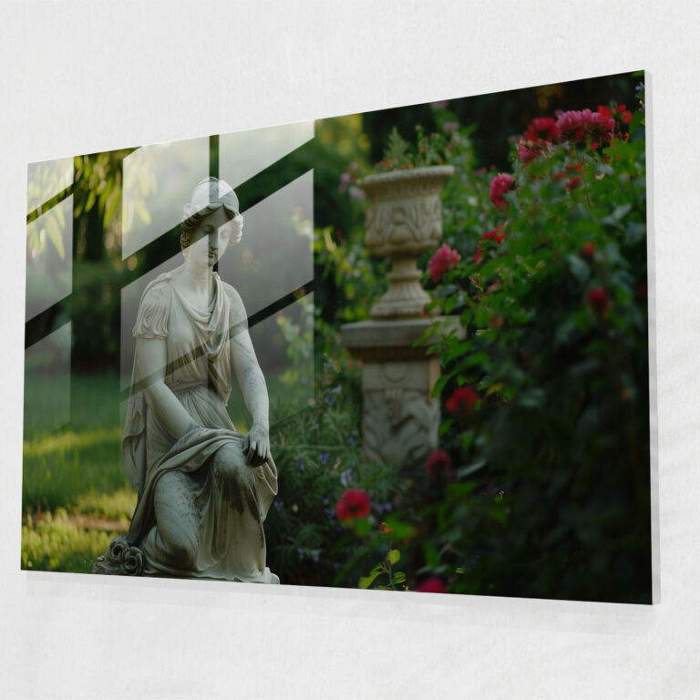 Neoclassicism Glass Print - Neoclassicism, Neoclassicism, Modern Art, Glass Print