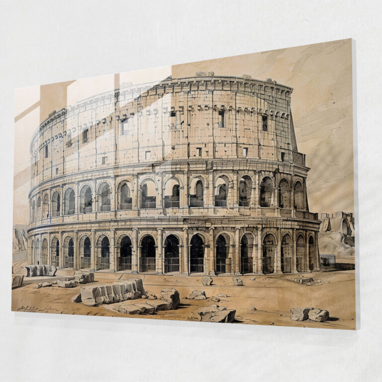 Neoclassicism Glass Wall Art - Neoclassicism, Glass Art, Glass Wall Art, Neoclassicism