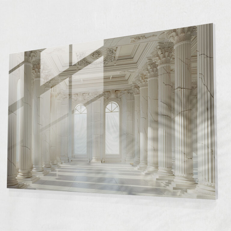 Neoclassicism Glass Wall Art - Neoclassicism, Glass Print, Neoclassicism, Home Decoration