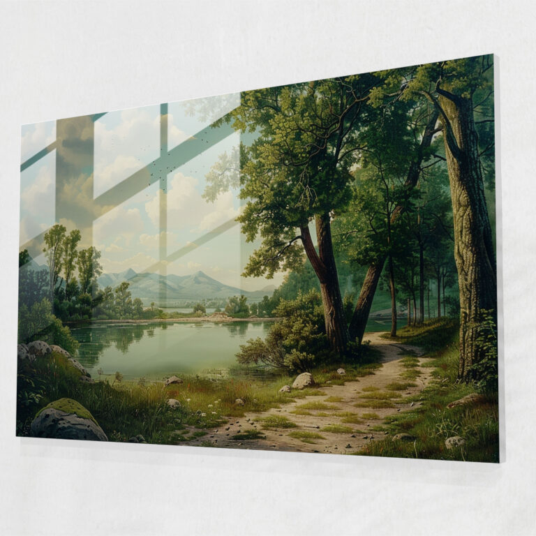 Neoclassicism Glass Art - Neoclassicism, Home Decoration, Glass Art, Glass Wall Art