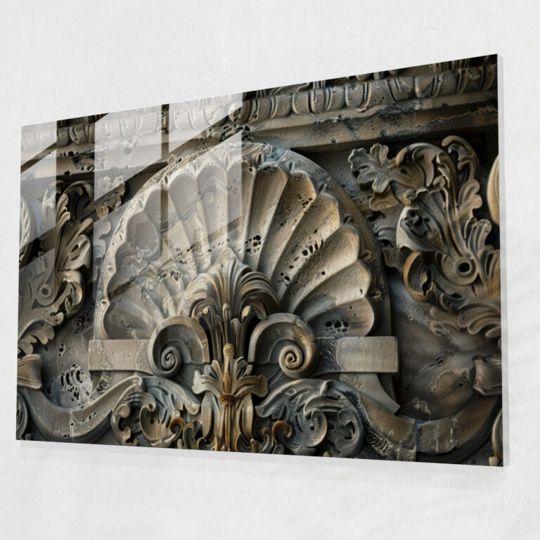 Neoclassicism Glass Wall Art - Neoclassicism, Glass Art, Glass Wall Art, Glass Print