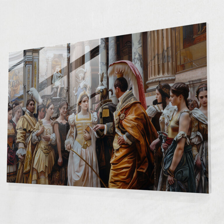 Neoclassicism Home Decoration - Neoclassicism, Wall Decoration, Neoclassicism, Glass Wall Art