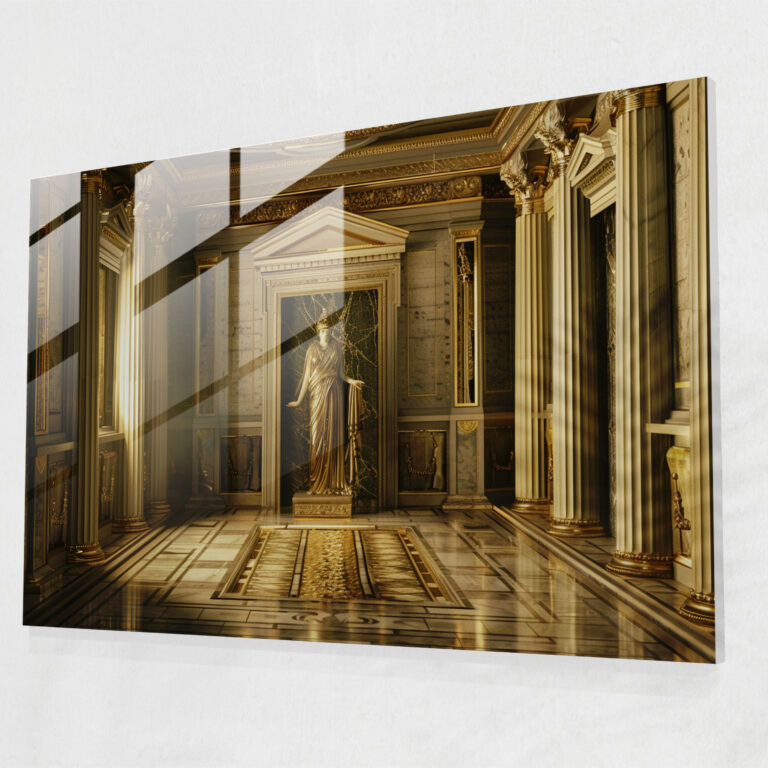 Neoclassicism Glass Wall Art Modern Art - Neoclassicism, Neoclassicism, Wall Decoration, Modern Art