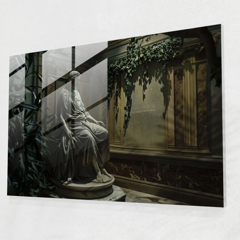 Neoclassicism Glass Wall Art Wall Decoration - Neoclassicism, Glass Wall Art, Glass Art, Wall Decoration