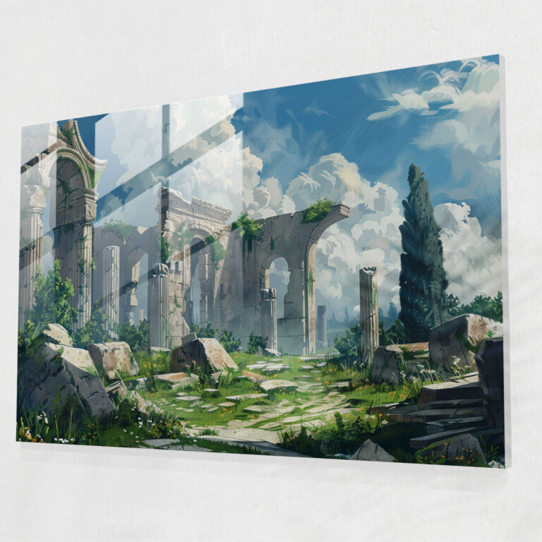Neoclassicism Glass Art - Neoclassicism, Neoclassicism, Wall Decoration, Home Decoration