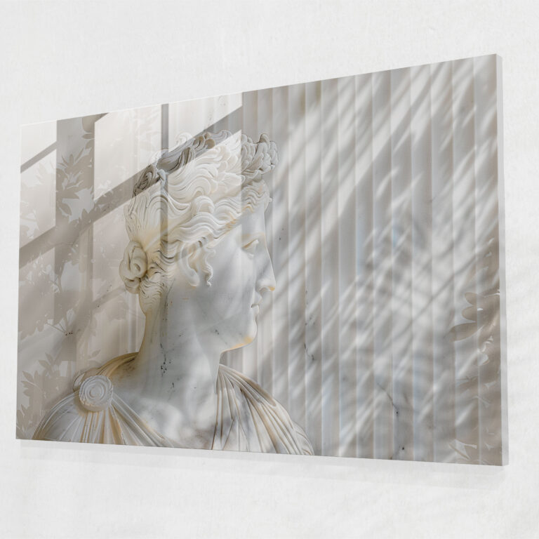 Neoclassicism Glass Print - Neoclassicism, Neoclassicism, Home Decoration, Modern Art