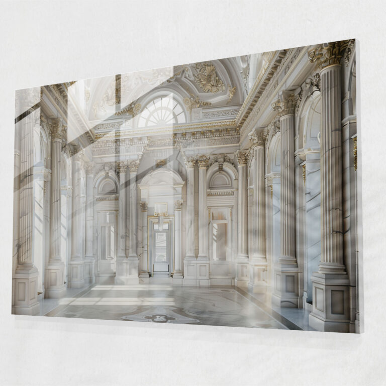 Neoclassicism Glass Wall Art - Neoclassicism, Modern Art, Wall Decoration, Home Decoration