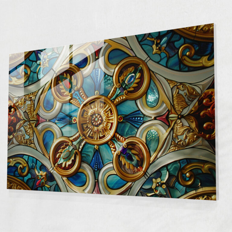 Neoclassicism Glass Wall Art - Neoclassicism, Neoclassicism, Modern Art, Home Decoration