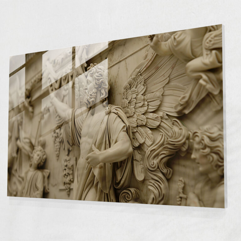 Neoclassicism Wall Decoration: Greek Mythology - Neoclassicism, Modern Art, Wall Decoration, Glass Wall Art