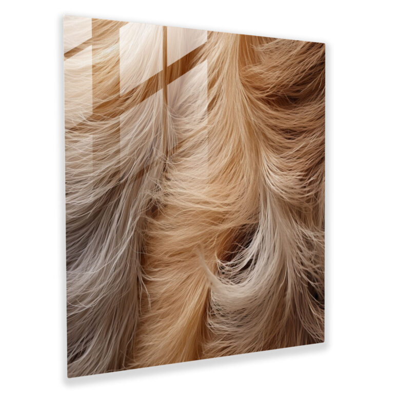 Papyrus Glass Print: Woven Textures - Papyrus, Glass Art, Glass Wall Art, Papyrus
