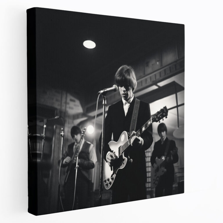 Pink Floyd Canvas Print - Live Performance Wall Art - Pink Floyd, Canvas, Pink Floyd, Wall Decoration