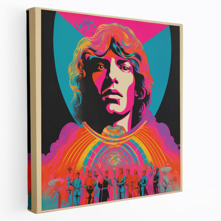 Pink Floyd Vintage Concert Poster Wall Art - Pink Floyd, Canvas, Home Decoration, Canvas Wall Art