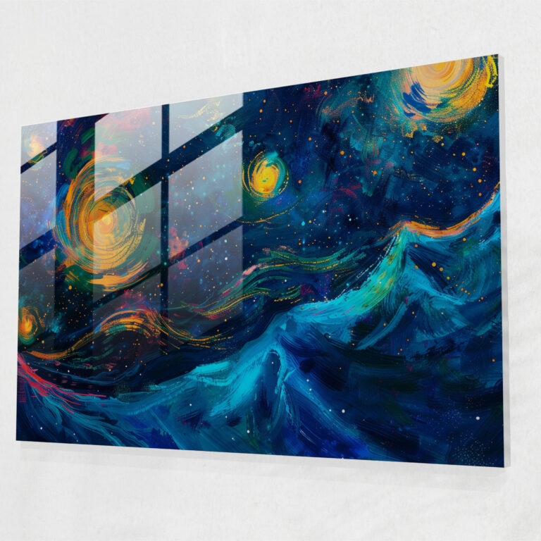 Post-Impressionism Glass Print - Post-Impressionism, Modern Art, Wall Decoration, Post-Impressionism
