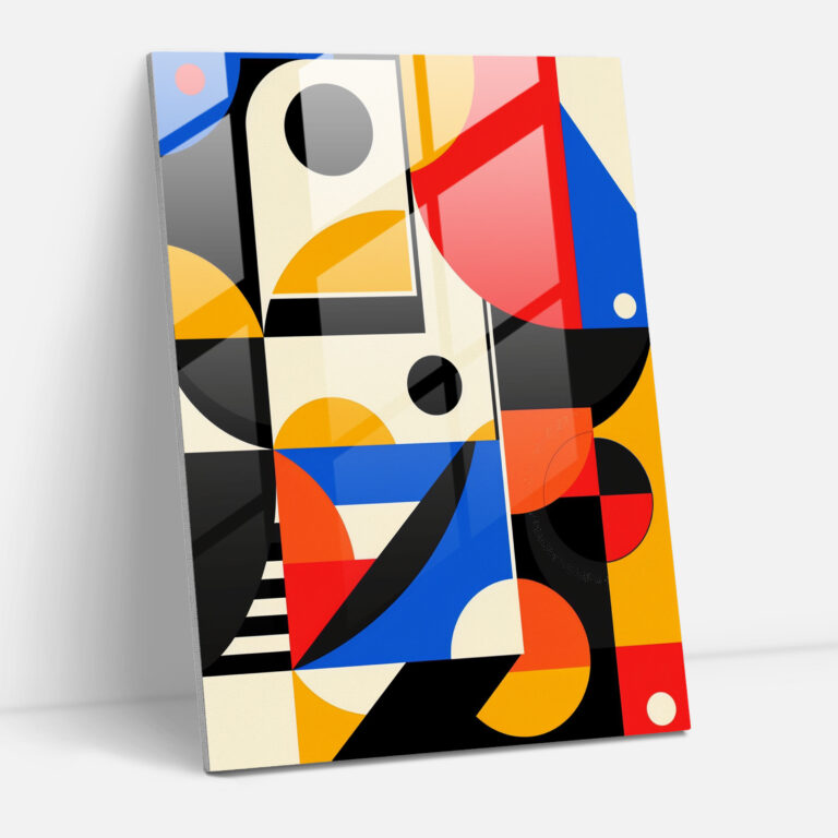 Popart Style Glass Wall Art - Popart, Glass Wall Art, Modern Art, Glass Art