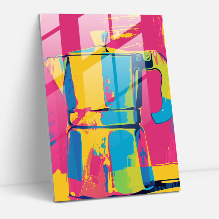 Popart Style Glass Print - Popart, Modern Art, Glass Print, Glass Wall Art