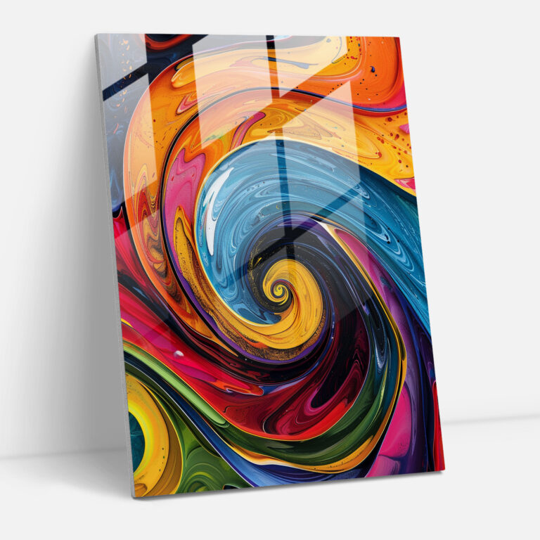 Popart Style Modern Art - Popart, Modern Art, Home Decoration, Glass Print
