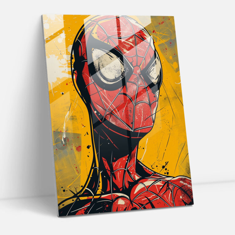 Popart Style Glass Wall Art - Popart, Glass Print, Modern Art, Home Decoration