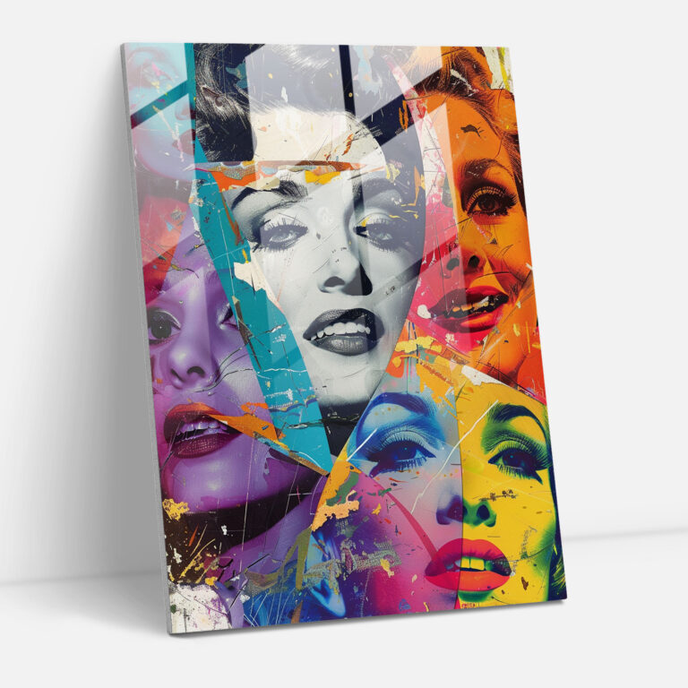 Popart Style Home Decoration - Popart, Glass Wall Art, Popart Style, Wall Decoration