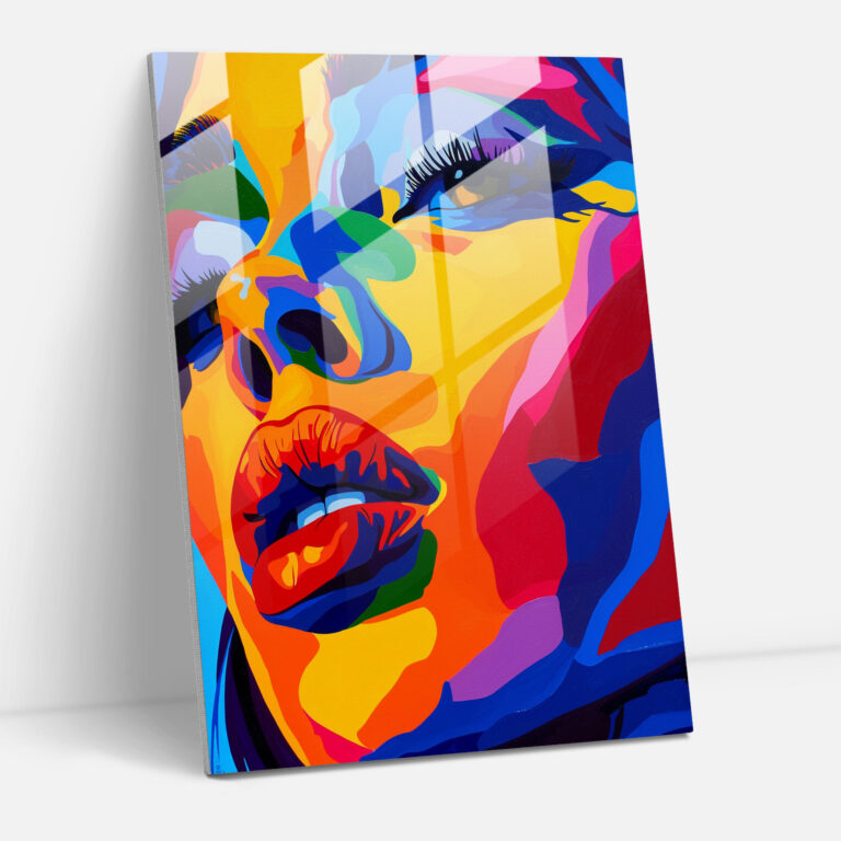 Popart Style Home Decoration - Popart, Wall Decoration, Glass Print, Modern Art