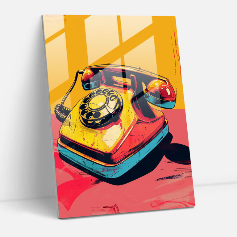 Popart Style Modern Art - Popart, Modern Art, Glass Print, Wall Decoration