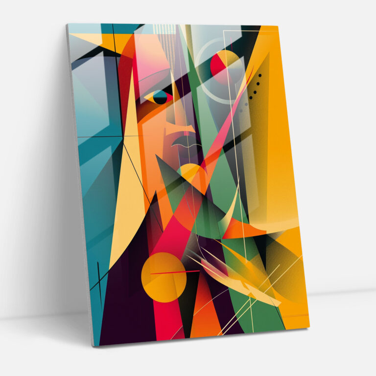 Popart Style Glass Wall Art - Popart, Glass Art, Wall Decoration, Popart Style