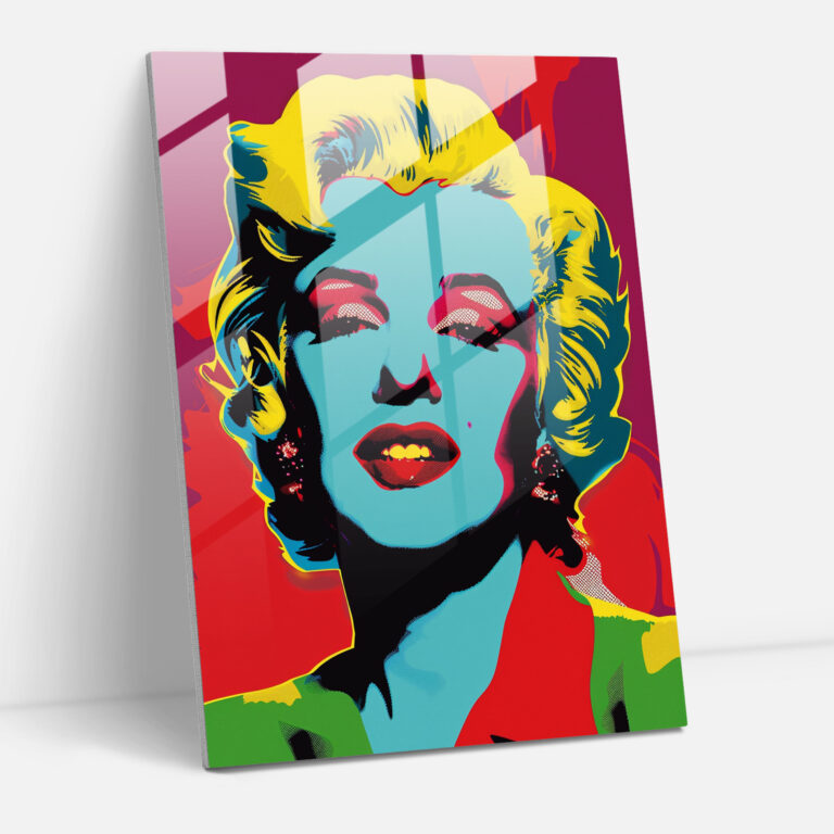 Popart Style Glass Art - Popart, Glass Art, Popart Style, Modern Art