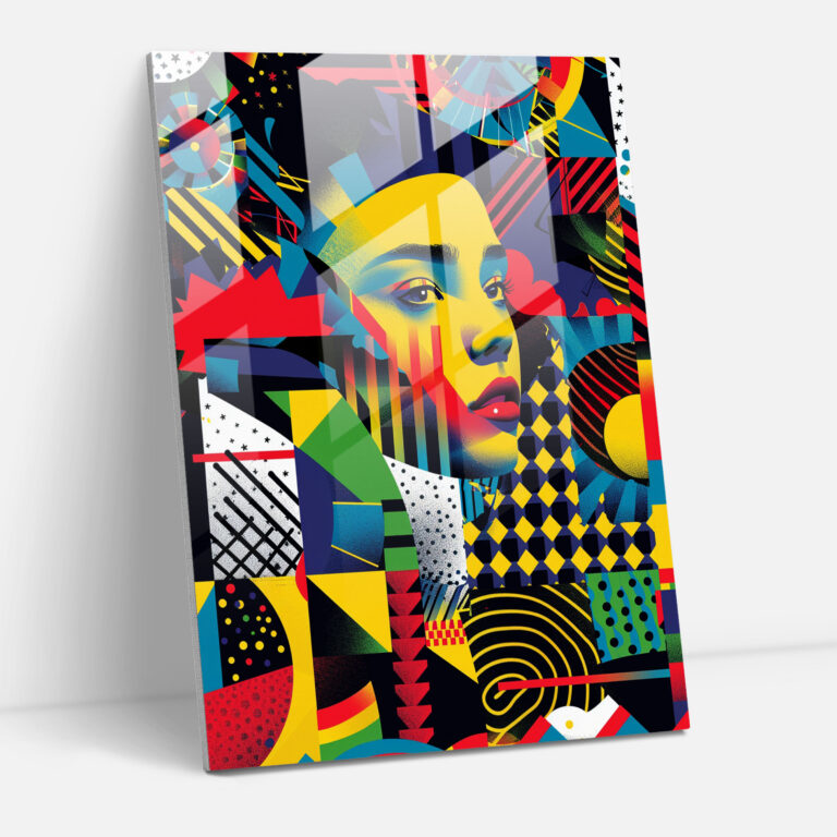 Popart Style Home Decoration - Popart, Glass Print, Popart Style, Home Decoration