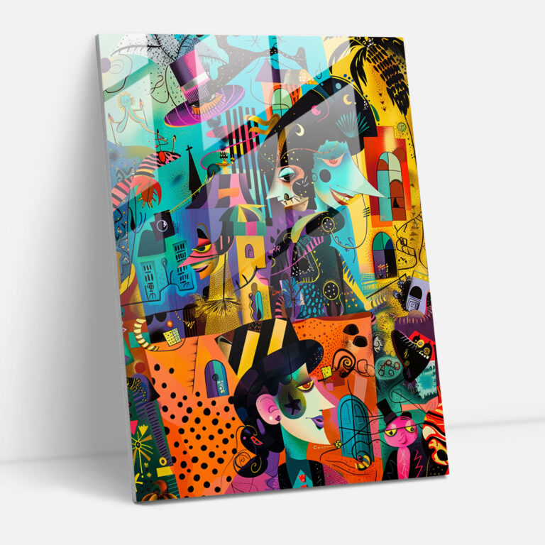 Popart Style Glass Art - Popart, Home Decoration, Popart Style, Glass Art