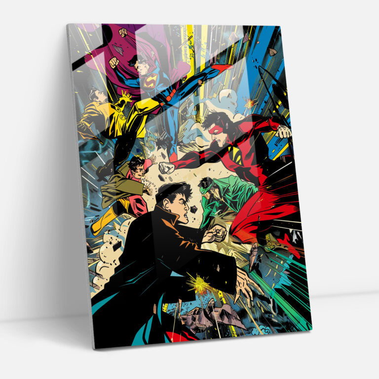 Popart Style Glass Print - Popart, Modern Art, Wall Decoration, Popart Style