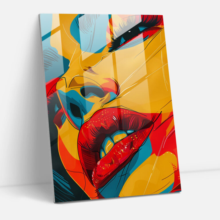 Popart Style Wall Decoration - Popart, Popart Style, Glass Print, Modern Art
