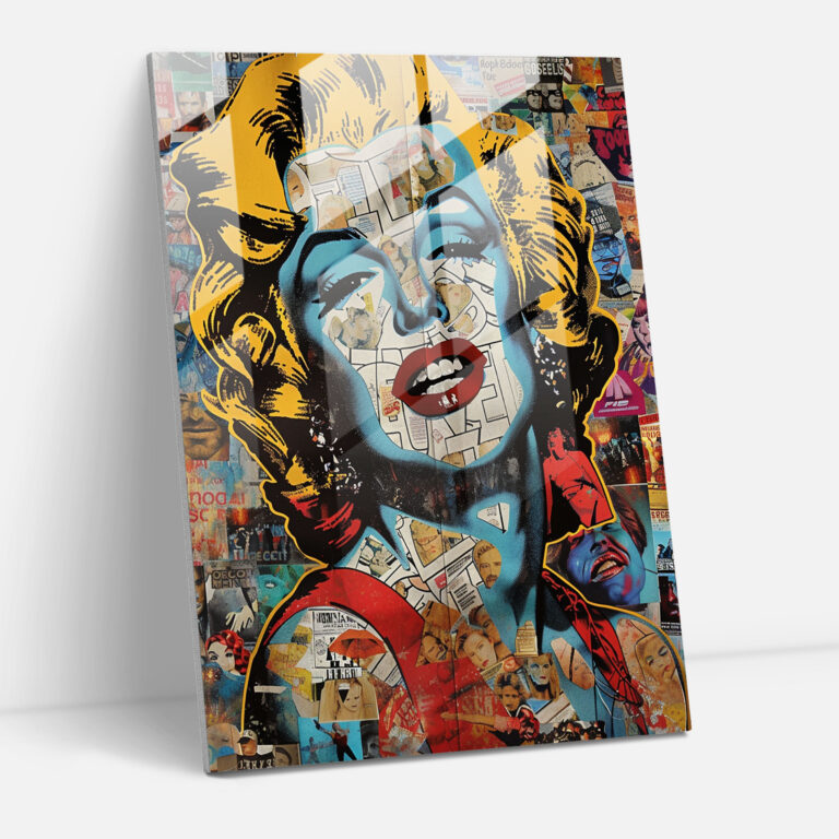 Popart Style Home Decoration - Popart, Glass Print, Popart Style, Home Decoration