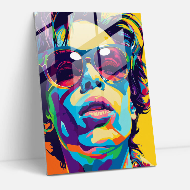 Popart Style Wall Decoration - Popart, Glass Art, Wall Decoration, Modern Art