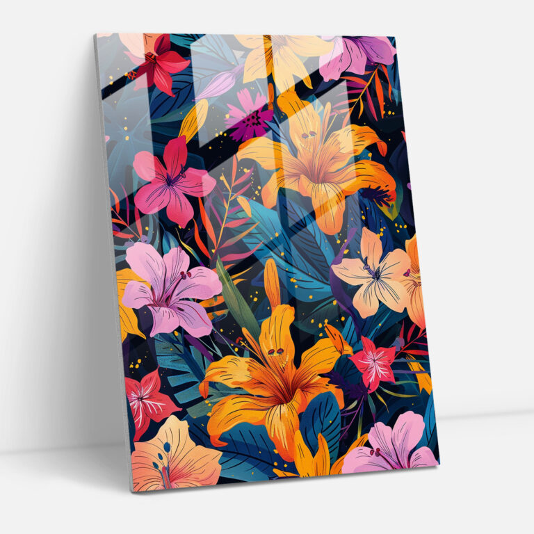 Popart Style Home Decoration - Popart, Glass Print, Modern Art, Popart Style