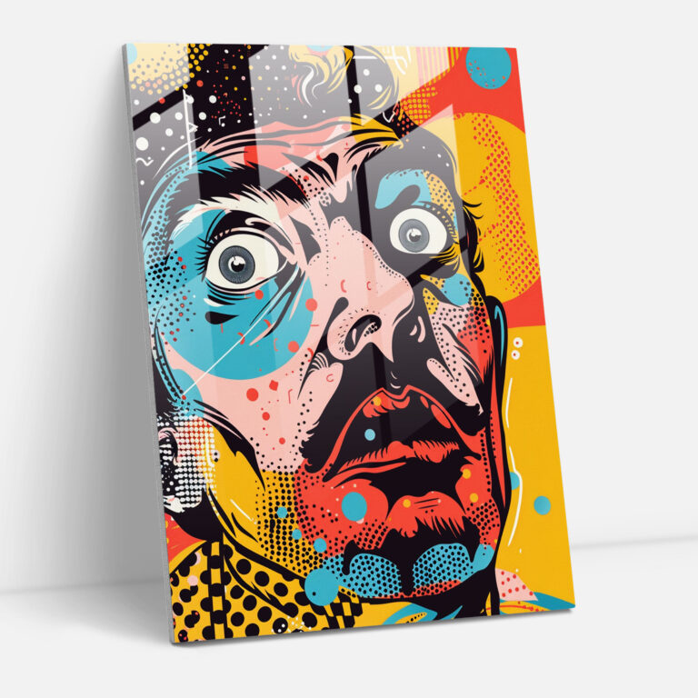 Popart Style Wall Decoration - Popart, Wall Decoration, Modern Art, Glass Art