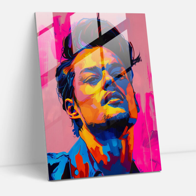 Popart Style Wall Decoration - Popart, Glass Art, Wall Decoration, Popart Style