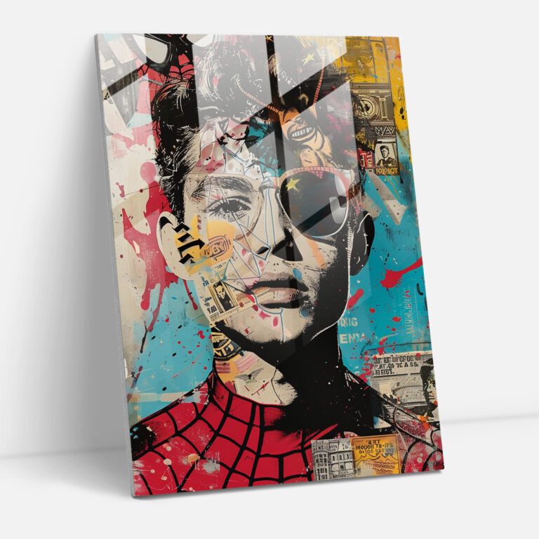 Popart Style Glass Art - Popart, Glass Art, Popart Style, Modern Art
