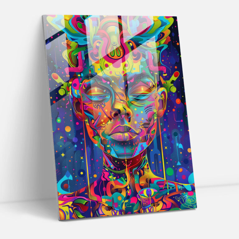 Popart Style Glass Art - Popart, Home Decoration, Modern Art, Popart Style