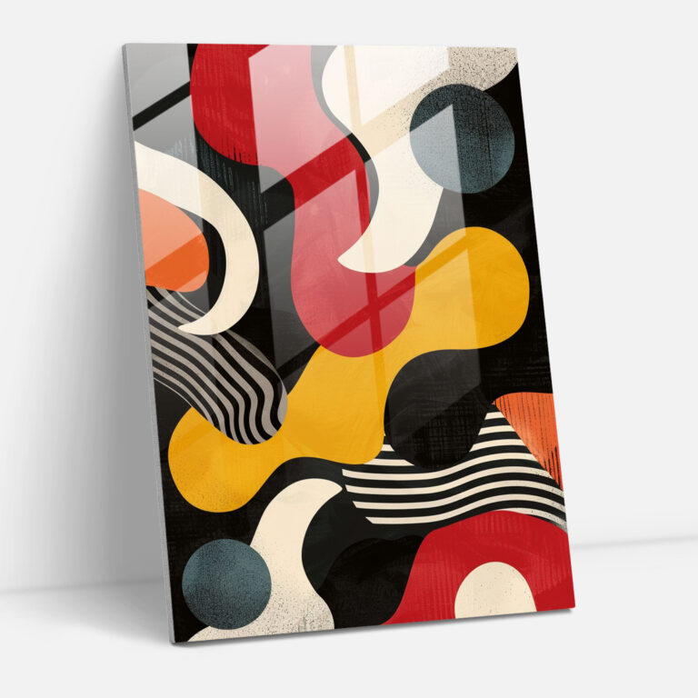 Popart Style Glass Wall Art - Popart, Glass Wall Art, Modern Art, Popart Style