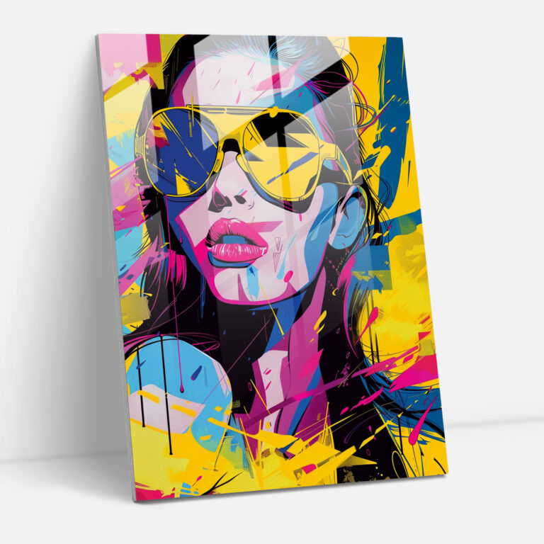 Popart Style Home Decoration - Popart, Modern Art, Popart Style, Glass Art