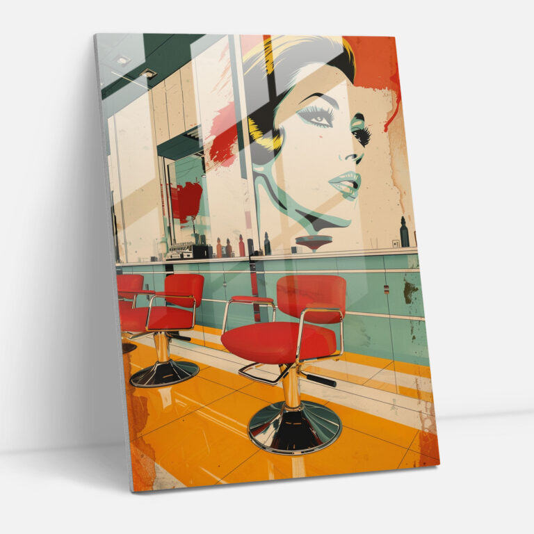 Vintage Advertisements Glass Print - Popart, Popart Style, Glass Print, Home Decoration