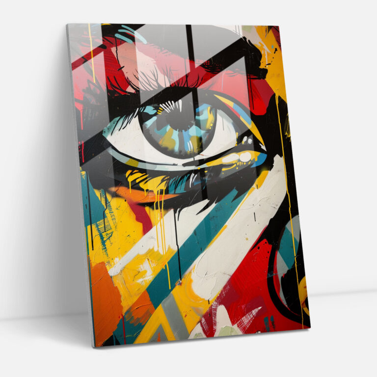 Popart Style Home Decoration - Popart, Popart Style, Glass Print, Home Decoration