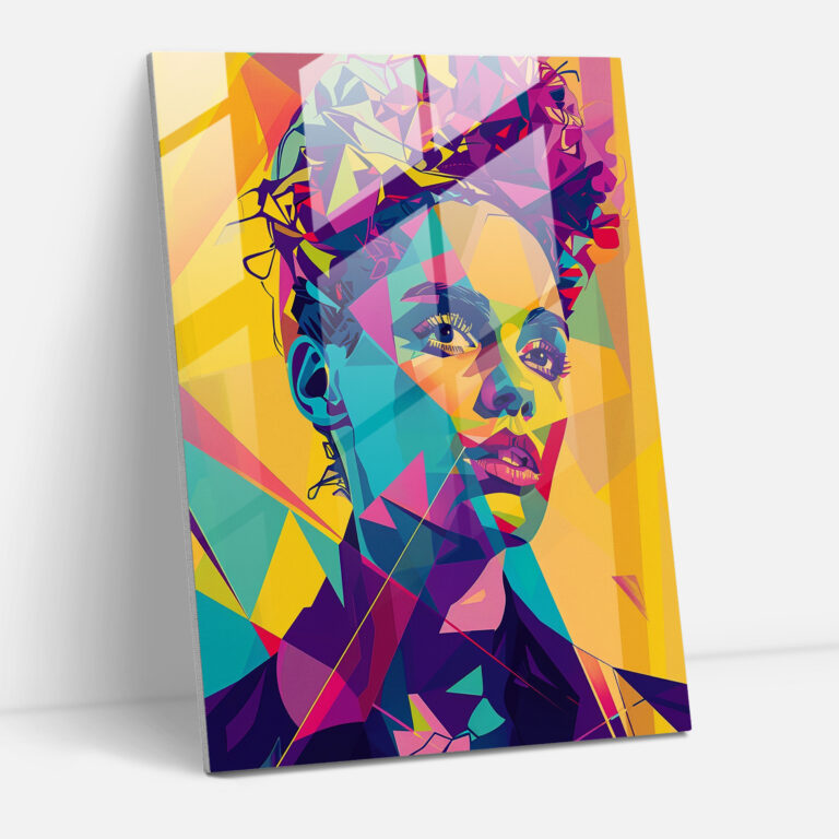 Popart Style Home Decoration - Popart, Modern Art, Glass Print, Wall Decoration