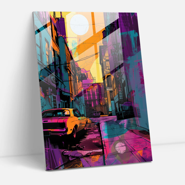 Popart Style Home Decoration - Popart, Modern Art, Glass Wall Art, Home Decoration