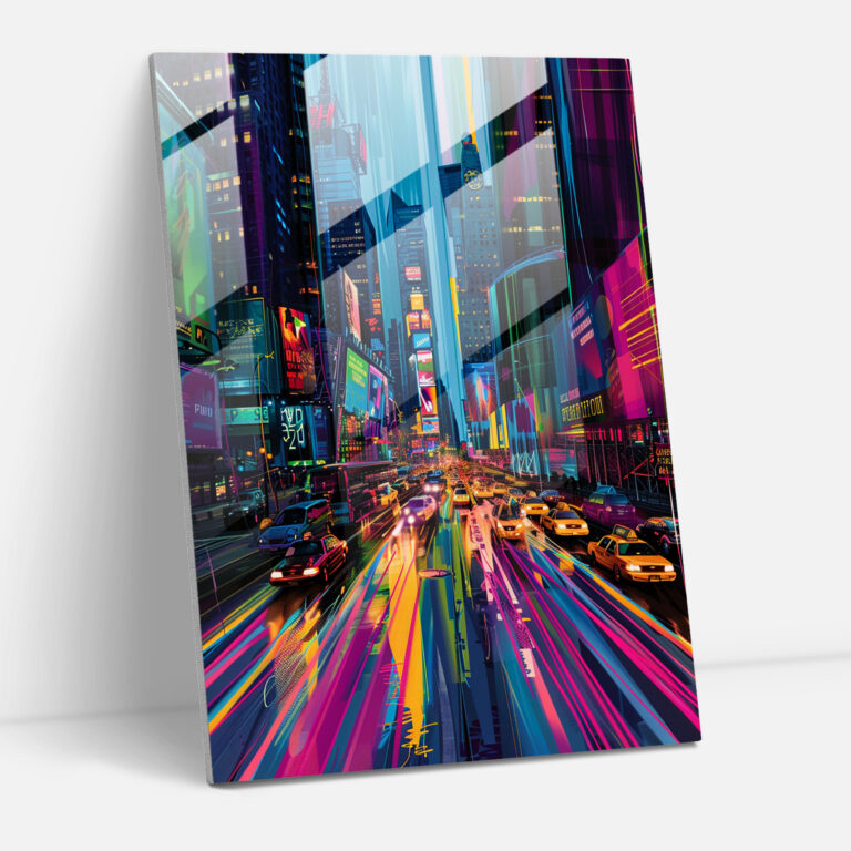 Popart Style Home Decoration - Popart, Popart Style, Modern Art, Glass Print