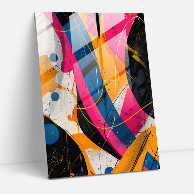 Popart Style Glass Art - Popart, Home Decoration, Popart Style, Modern Art