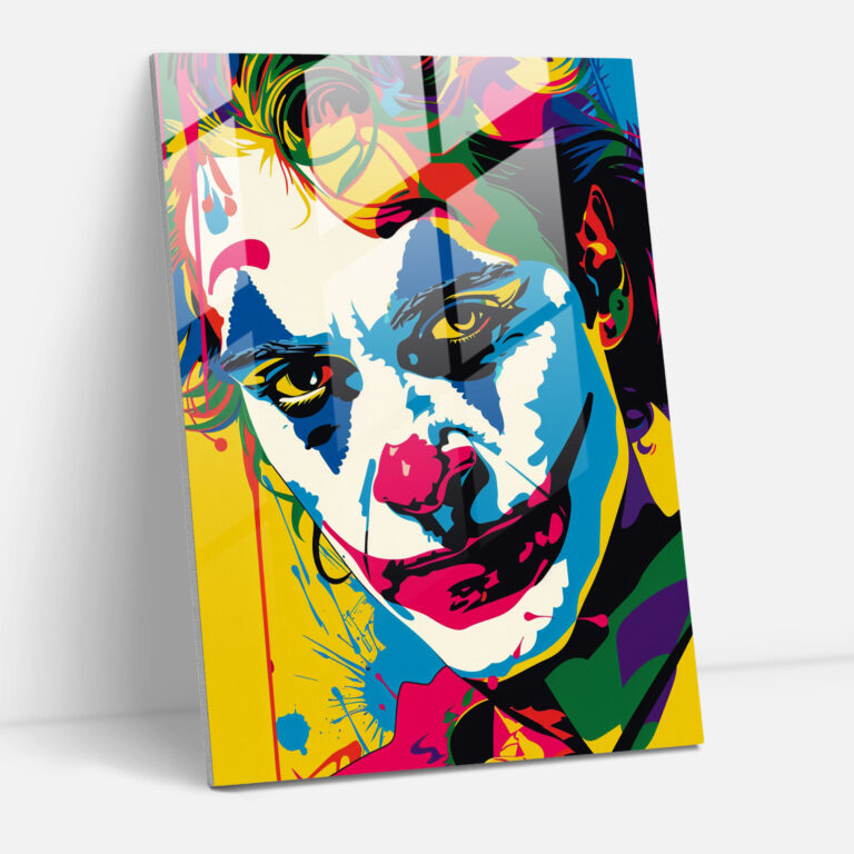 Popart Style Glass Print - Popart, Home Decoration, Glass Art, Wall Decoration