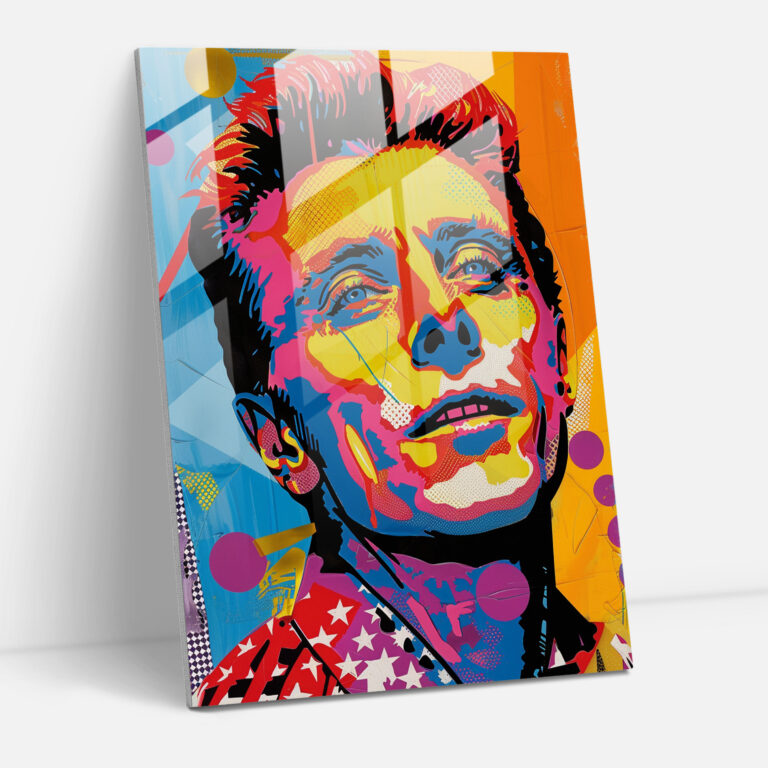Popart Style Glass Wall Art - Popart, Glass Art, Glass Wall Art, Modern Art